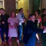 People dancing on a business anniversary party in Hampton by Hilton hotel in Lublin C2C-sp.-z-o.o.-c2c-www.ctoc.pl-business-class-vip-enterprise-polyethylene-foil-production; innovative-company-in-Lublin-in-Polish-region-of-lubelskie; #C2C; #eZaopatrzenie; #lublin