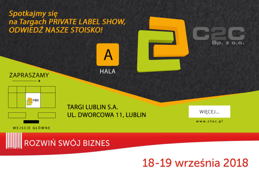 Spotkajmy się na Targach Private Label Show